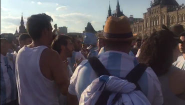 Аргентинцы теперь и на Красной площади! 