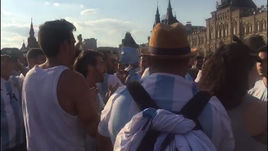 Аргентинцы теперь и на Красной площади! 