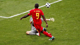 Понедельник. Сочи. Бельгия - Панама - 3:0. Ромелу ЛУКАКУ забивает свой второй гол, доводя счет в матче до крупного.
