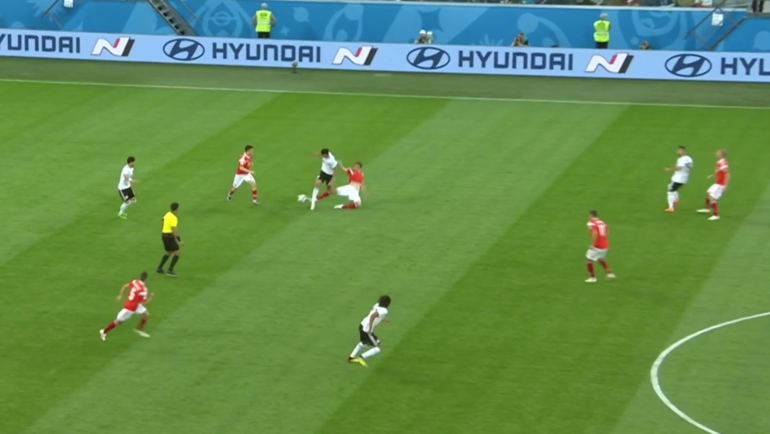 Россия - Египет: первый гол. Россия - Египет: первый гол.