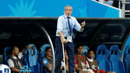 Среда. Ростов-на-Дону. Уругвай - Саудовская Аравия - 1:0. Оскар ТАБАРЕС.