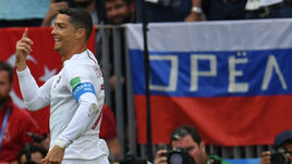 Среда. Москва. Лужники. Португалия - Марокко - 1:0. Криштиану РОНАЛДУ.