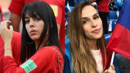 Джорджина РОДРИГЕС и Вероника ЕРОХИНА.