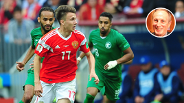 14 июня 2018 года. Москва. Стадион "Лужники". Россия - Саудовская Аравия - 5:0. Александр ГОЛОВИН.