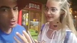 Кадр из видео аргентинского болельщика.