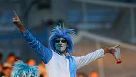 21 июня. Нижний Новгород. Аргентина - Хорватия - 0:3. Болельщик южноамериканской сборной.