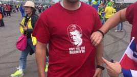 "Месси - переоцененный Дзагоев". Английские фанаты болеют за Россию