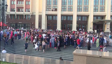 Национальная музыка от болельщиков сборной Туниса 