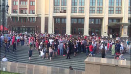 Национальная музыка от болельщиков сборной Туниса 