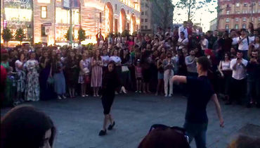 Лезгинка на Лубянской площади! 