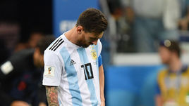 21 июня. Нижний Новгород. Аргентина – Хорватия – 0:3. Лионель МЕССИ не смог помочь своей сборной.