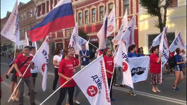 В Самаре - марш в честь усов надежды 