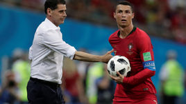 15 июня. Сочи. Португалия - Испания - 3:3. Фернандо ЙЕРРО и Криштиану РОНАЛДУ.