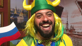 Тот самый бразильский болельщик. Он хочет гражданство России