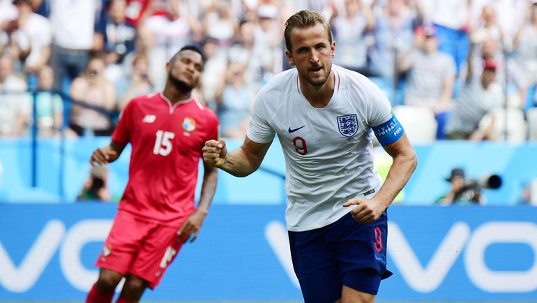 24 июня 2018 года. Нижний Новгород. Англия - Панама - 6:1. Харри КЕЙН. Фото AFP 24 июня 2018 года. Нижний Новгород. Англия - Панама - 6:1. Харри КЕЙН. Фото AFP