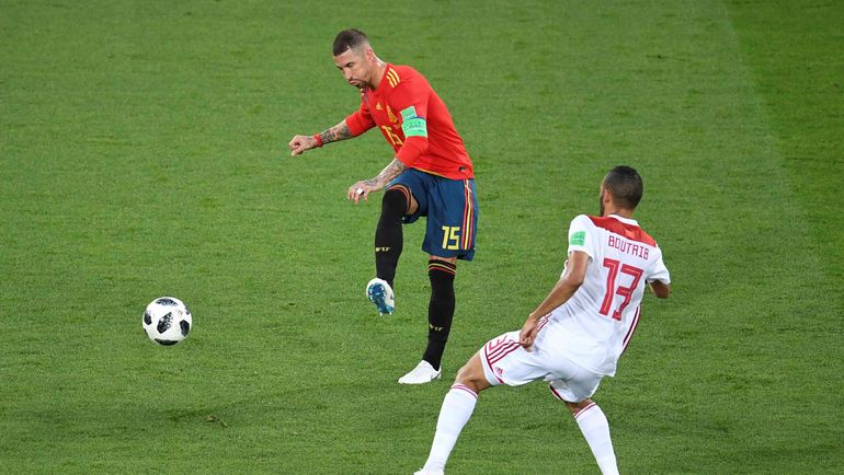 В игре Серхио РАМОС. Фото REUTERS В игре Серхио РАМОС. Фото REUTERS