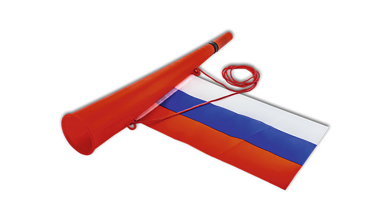 Дудка с флагом. Дудка с флагом.