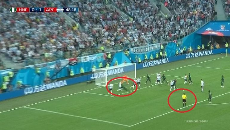 Эпизод с пенальти в матче Нигерия - Аргентина. Эпизод с пенальти в матче Нигерия - Аргентина.