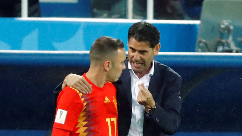 25 июня. Калининград. Испания – Марокко – 2:2. Фото REUTERS 25 июня. Калининград. Испания – Марокко – 2:2. Фото REUTERS