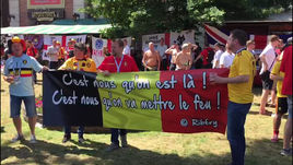 "Прощай, Германия!" Англичане и бельгийцы веселятся на Балтике