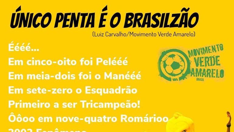 Único Penta é o Brasilzão. Único Penta é o Brasilzão.