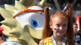 Самые яркие перформансы в поддержку сборной России