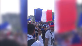 Франция - Аргентина. Антураж перед матчем