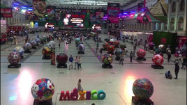 Дом болельщиков Мексики в Гостином дворе 