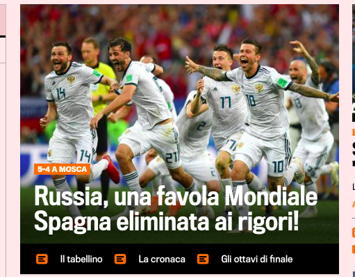 LA GAZZETTA DELLO SPORT. LA GAZZETTA DELLO SPORT.