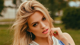 Болельщица сборной Аргентины.