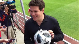 Денис Мацуев в гостях у сборной 