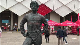 Английские вандалы испачкали памятник Черенкову