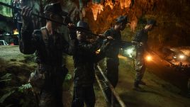 Спасательные работы.