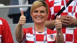 1 июля. Нижний Новгород. Хорватия - Дания - 1:1, пенальти - 3:2. Колинда ГРАБАР-КИТАРОВИЧ.