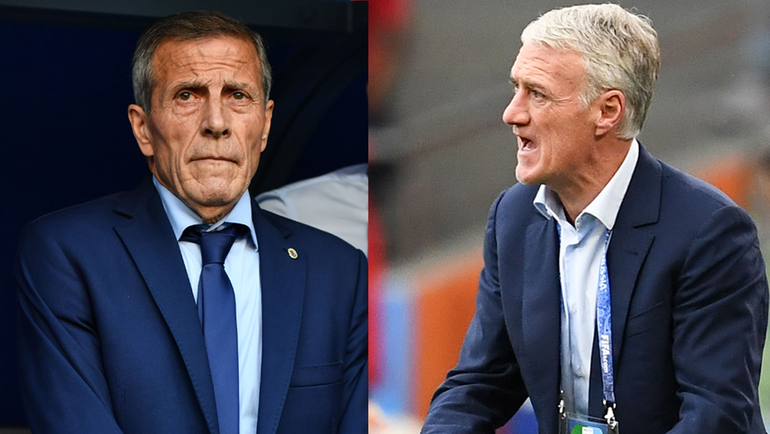 Оскар ТАБАРЕС vs. Дидье ДЕШАМ. Оскар ТАБАРЕС vs. Дидье ДЕШАМ.