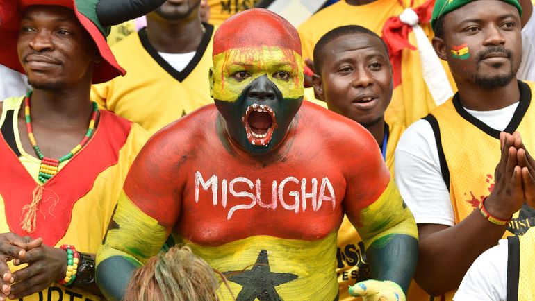 Ганский болельщик. Фото REUTERS Ганский болельщик. Фото REUTERS