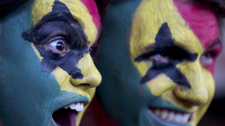 Ганские болельщики. Фото REUTERS Ганские болельщики. Фото REUTERS