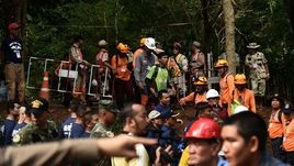 Спасательные работы.