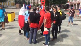 Чилийцы приехали болеть за Уругвай