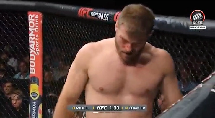 Даниэль КОРМЬЕ vs. Стипе МИОЧИЧ. Даниэль КОРМЬЕ vs. Стипе МИОЧИЧ.