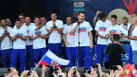 Сборная России на Воробьевых горах! Это было круто