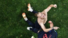 Суббота. Сочи. Россия - Хорватия - 2:2, пенальти - 3:4. Домагой ВИДА.