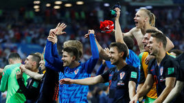 Сборная Хорватии.