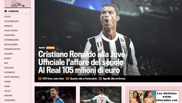 LA GAZZETTA DELLO SPORT. LA GAZZETTA DELLO SPORT.