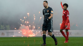 Сергей ИГНАШЕВИЧ (слева) и Луиз АДРИАНУ.