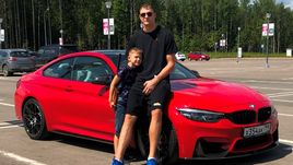 Тимофей МОЗГОВ с сыном Алексеем.