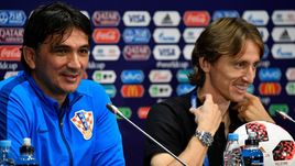 14 июля. Москва. Златко ДАЛИЧ и Лука МОДРИЧ.