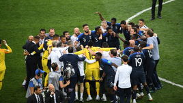 15 июля. Москва. Лужники. Франция - Хорватия - 4:2. Французы - двукратные чемпионы мира!!