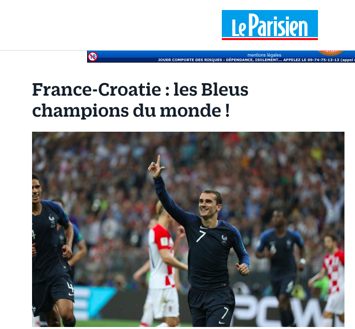 LE PARISIEN. LE PARISIEN.