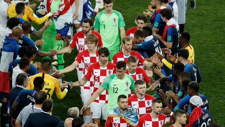 Командная игра помогла Хорватии дойти до финала. Фото AFP Командная игра помогла Хорватии дойти до финала. Фото AFP